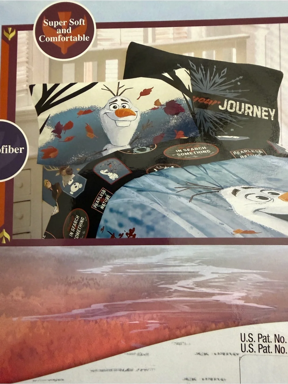 Disney Frozen II Olaf Twin Sheet Set - New in Package